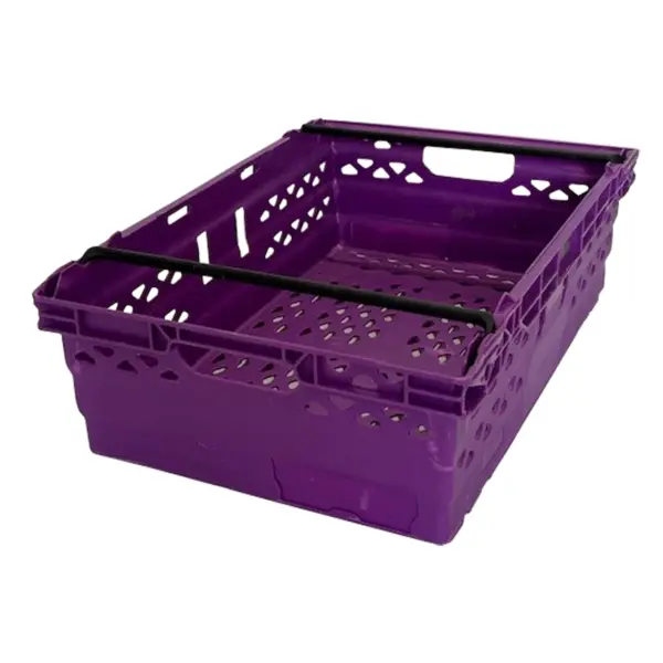 Reconditioned Purple Bale Arm Tray (600x400x200)