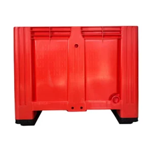 New Solid Sided Red Pallet Box - Image 2