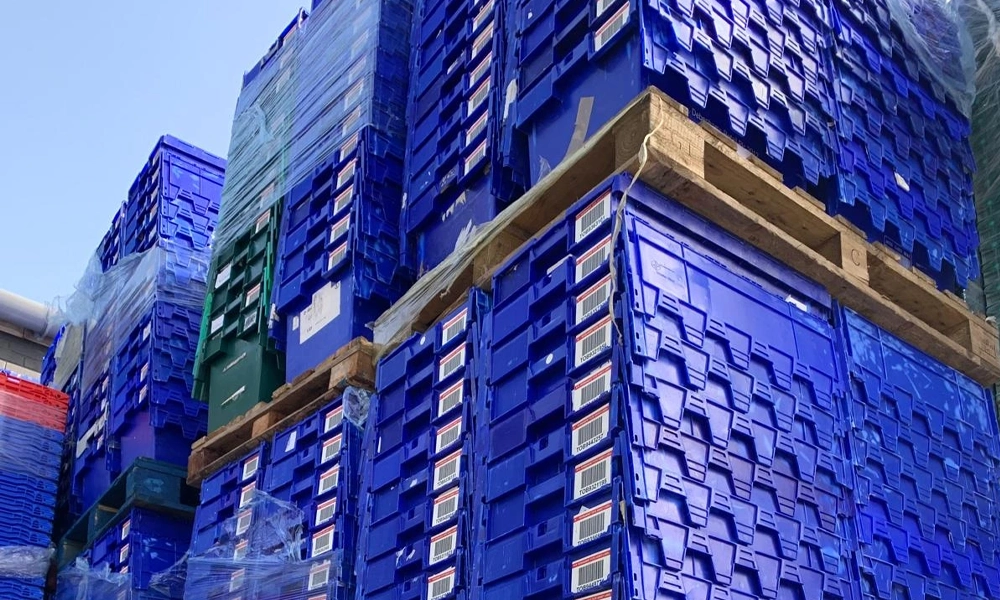 reco plastic pallet boxes