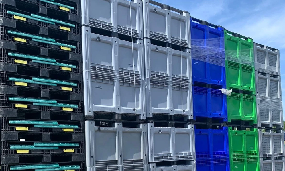 Reco Handling Sees Record Demand for Plastic Pallet Boxes