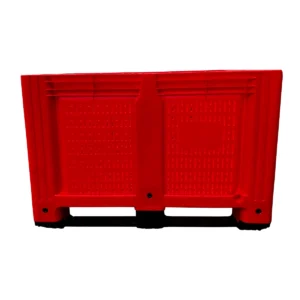 New Two Skid Solid Sided Red Vented Box - Image 3